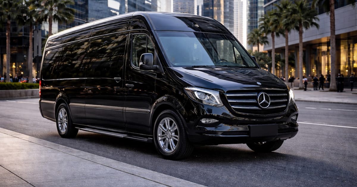 Luxury Sprinter on Road :Why Choose ULT Limo Service
